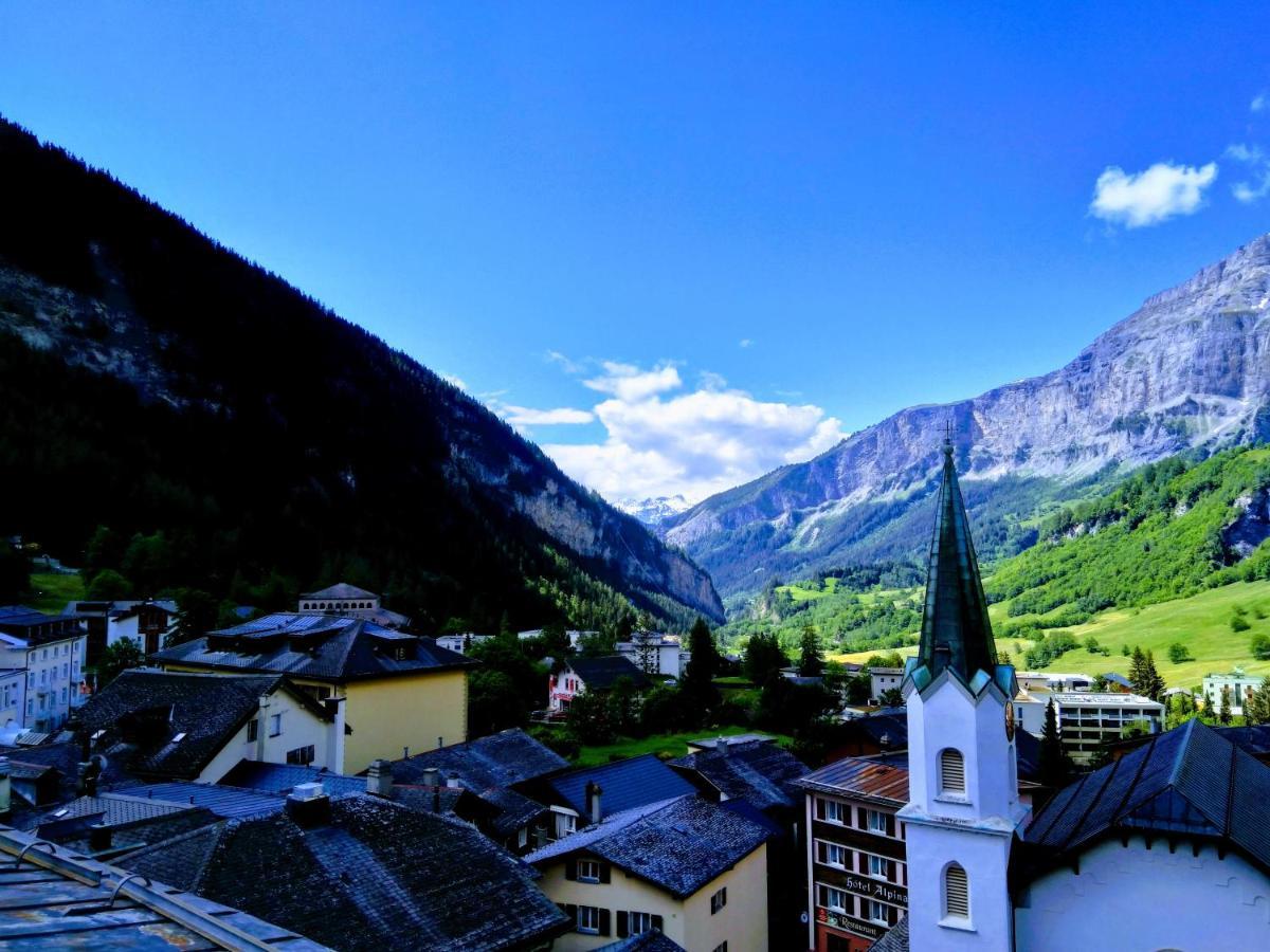 Hotel Restaurant Escher Leukerbad Eksteriør billede
