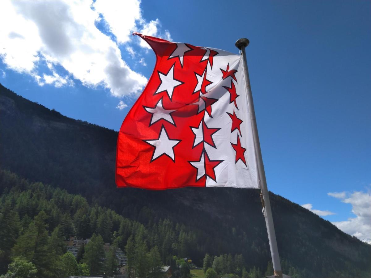 Hotel Restaurant Escher Leukerbad Eksteriør billede