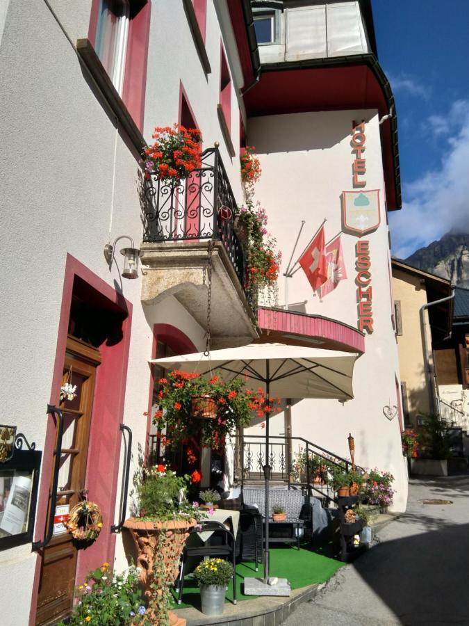 Hotel Restaurant Escher Leukerbad Eksteriør billede