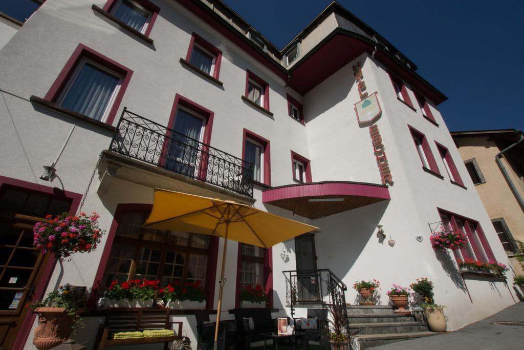 Hotel Restaurant Escher Leukerbad Eksteriør billede