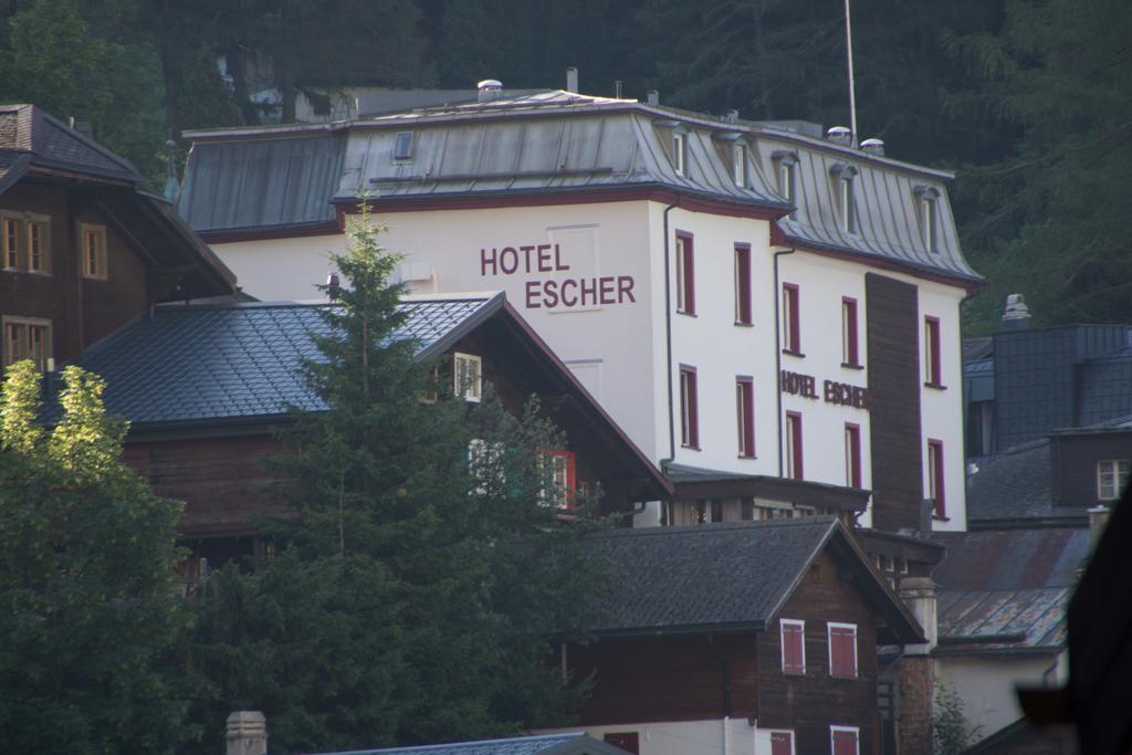 Hotel Restaurant Escher Leukerbad Eksteriør billede